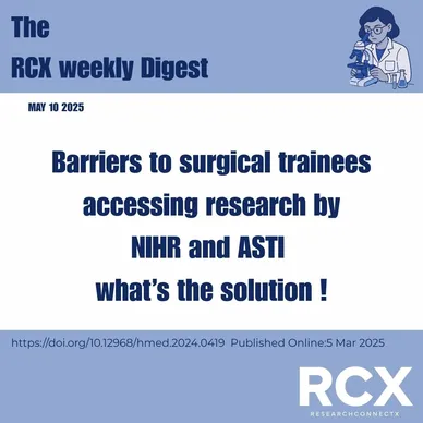 Clinical research is of course critical for advancing medical knowledge