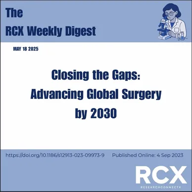 Clinical research is critical to advancing surgical care globally